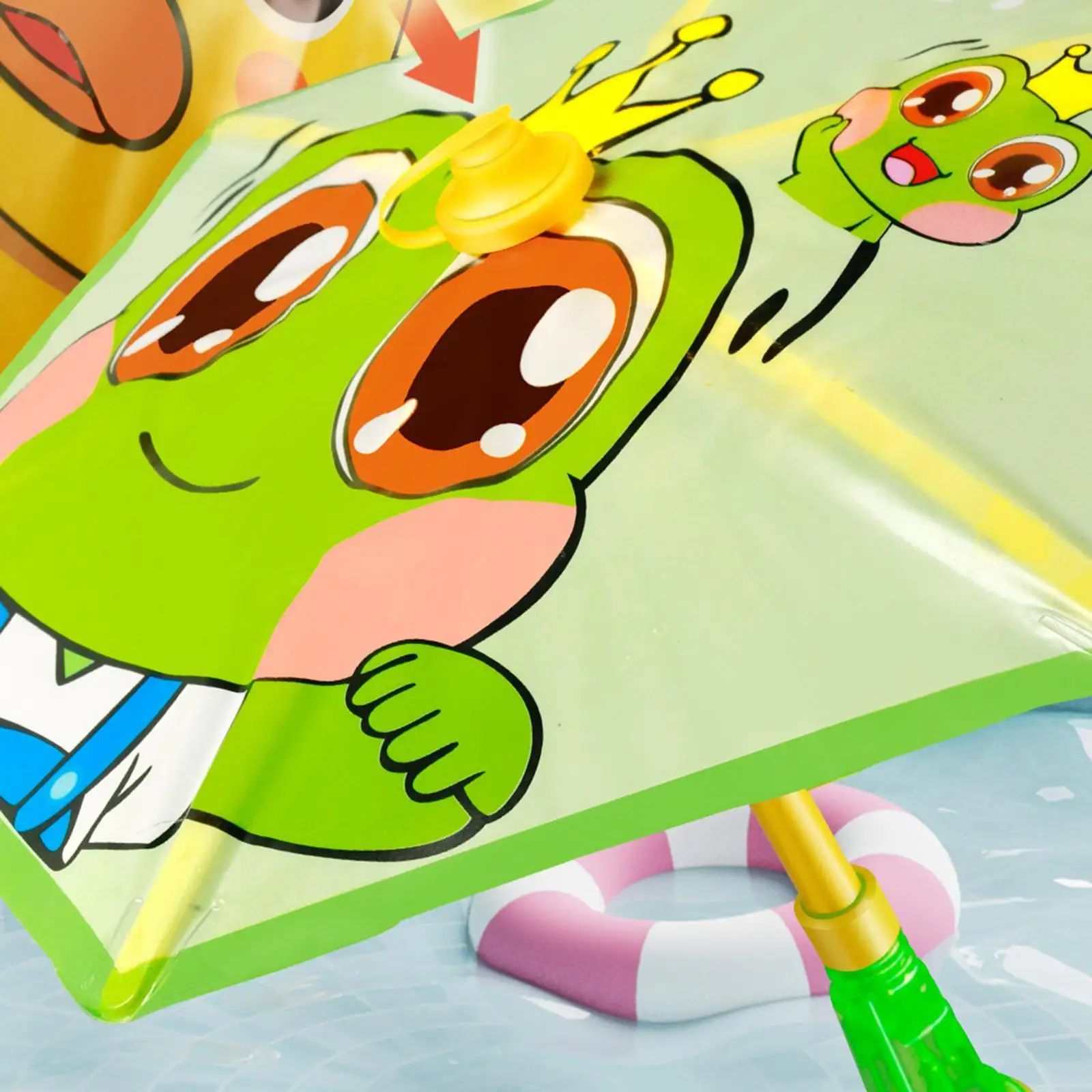 ร่มสเปรย์น้ําของเล่นน้ําต่อสู้เกม Interactive ความแปลกใหม่แบบพกพาฤดูร้อนของเล่นสําหรับสระว่ายน้ําชายหาดปาร์ตี้กลางแจ้งหญิง