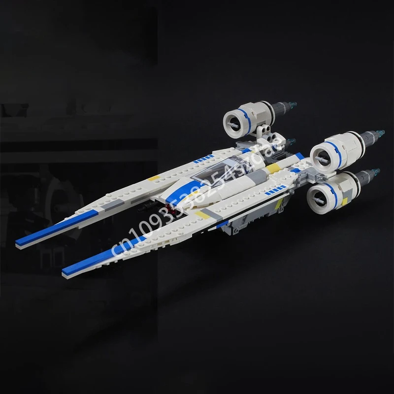 570pcs MOC U Wing set Star Battle Building Blocks Children Christmas toy Gift Education Birthday idea Constructing Plastic
