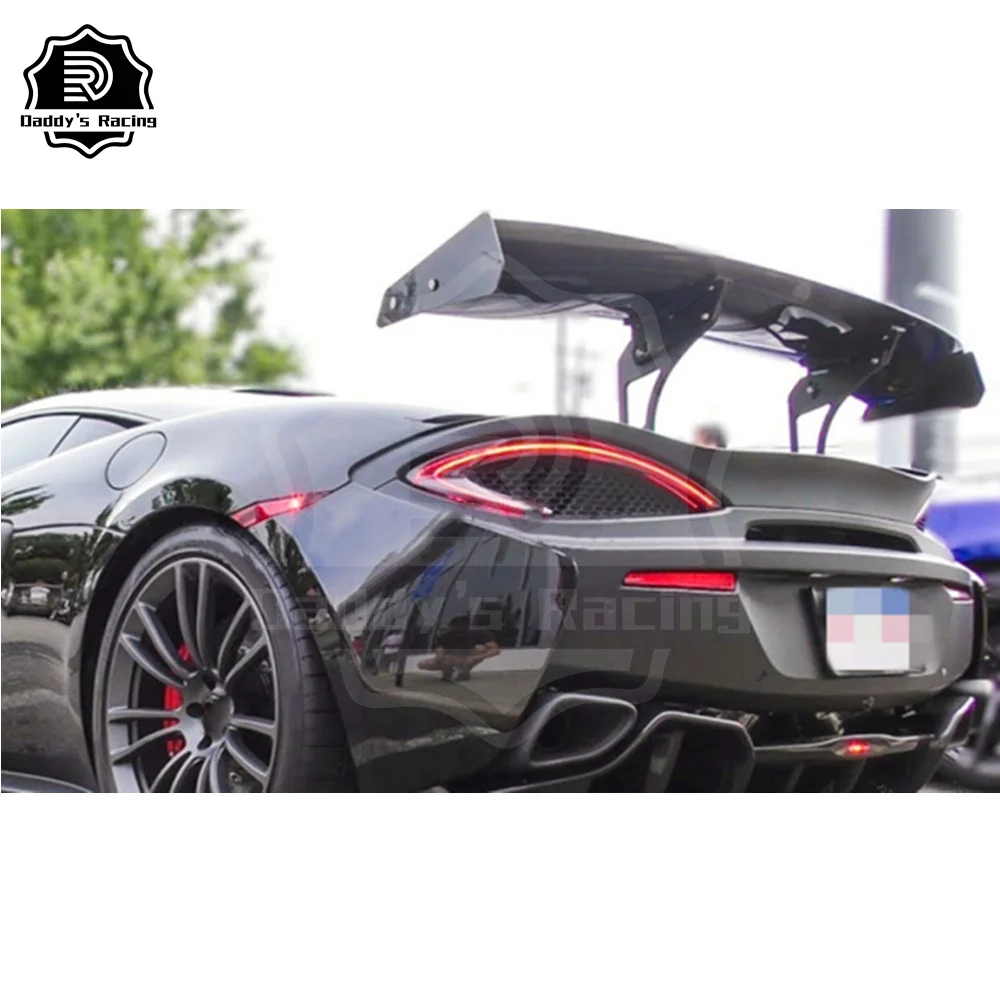 

GT4 Style Carbon Fiber Rear Trunk Spoiler Wing Fit For 540C 570S GT Wing High Quality Fitment