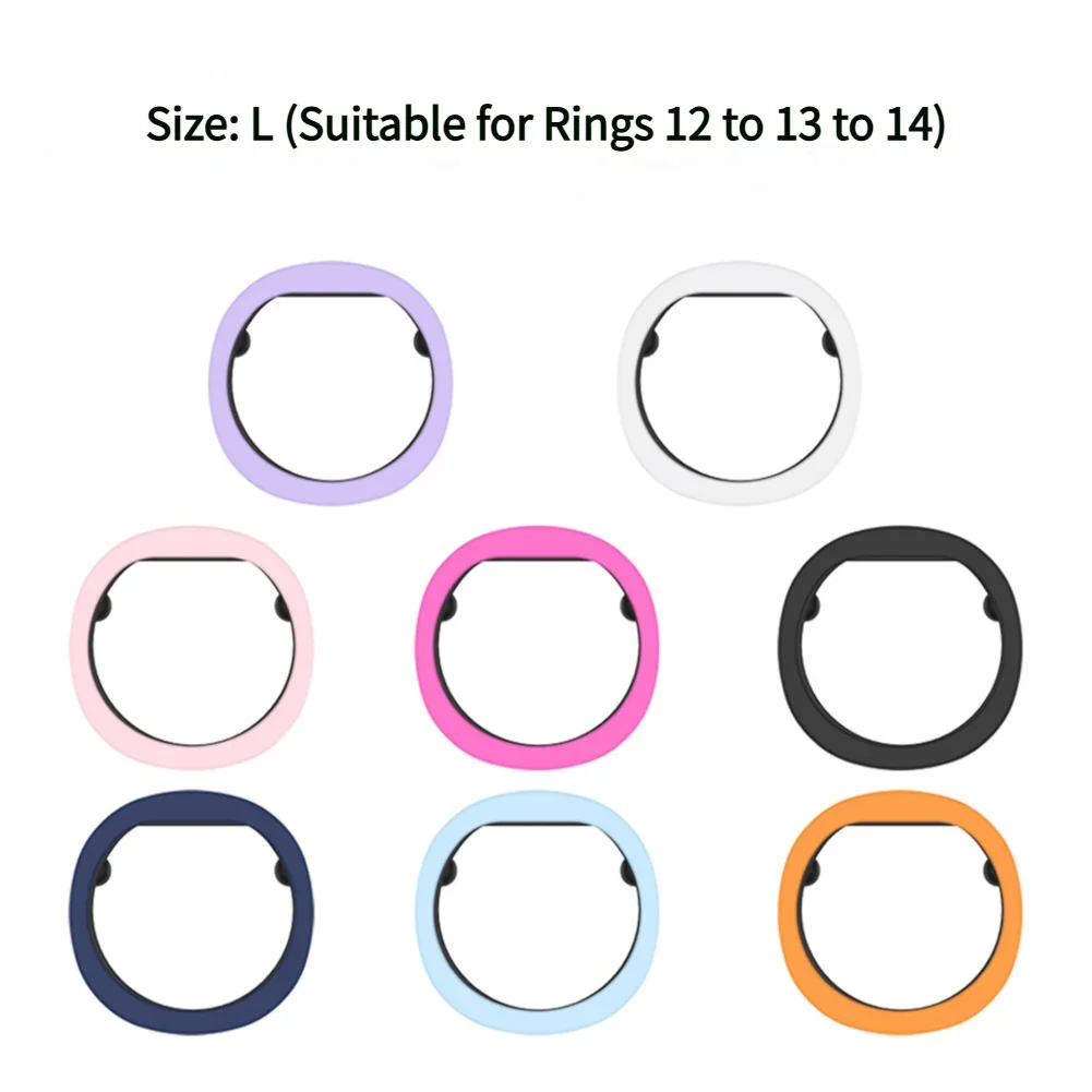 8 шт. силиконовые чехлы для RingConn Gen 22 Air, предназначенные для повышенной защиты и безопасности различных размеров для идеальной посадки
