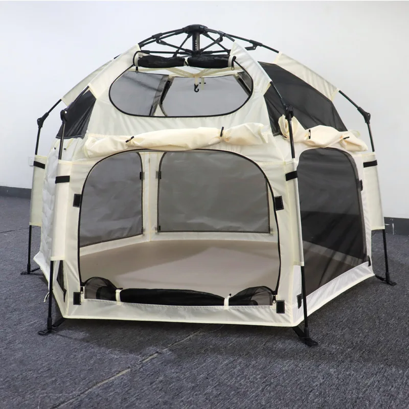 New children's tents have novel styles, automatic rack tents, quick opening with small canopy, pet children's tents