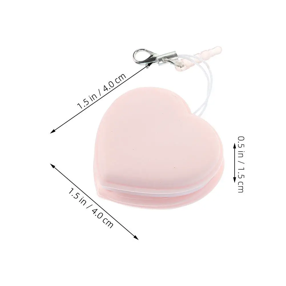 Heart Shape Macaron Screen Cleaner Brush – Portable Silicone Wipe Rope for Phone, Tablet & Eyeglasses