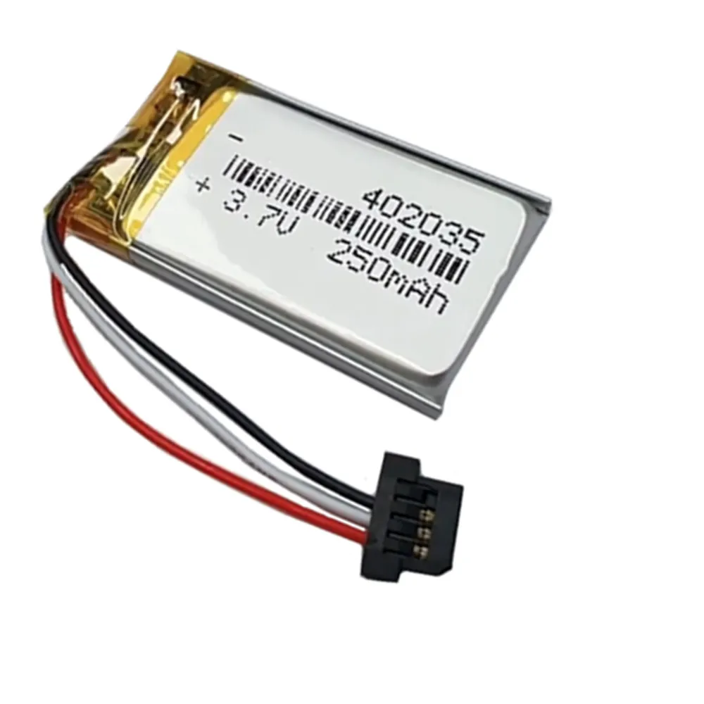 402035 3.7V Rechargeable Li-Polymer Battery For DVR MIO Mivue 368A 526 518 528 538 536 408A 658 668 688 772 790 Driving Recorder