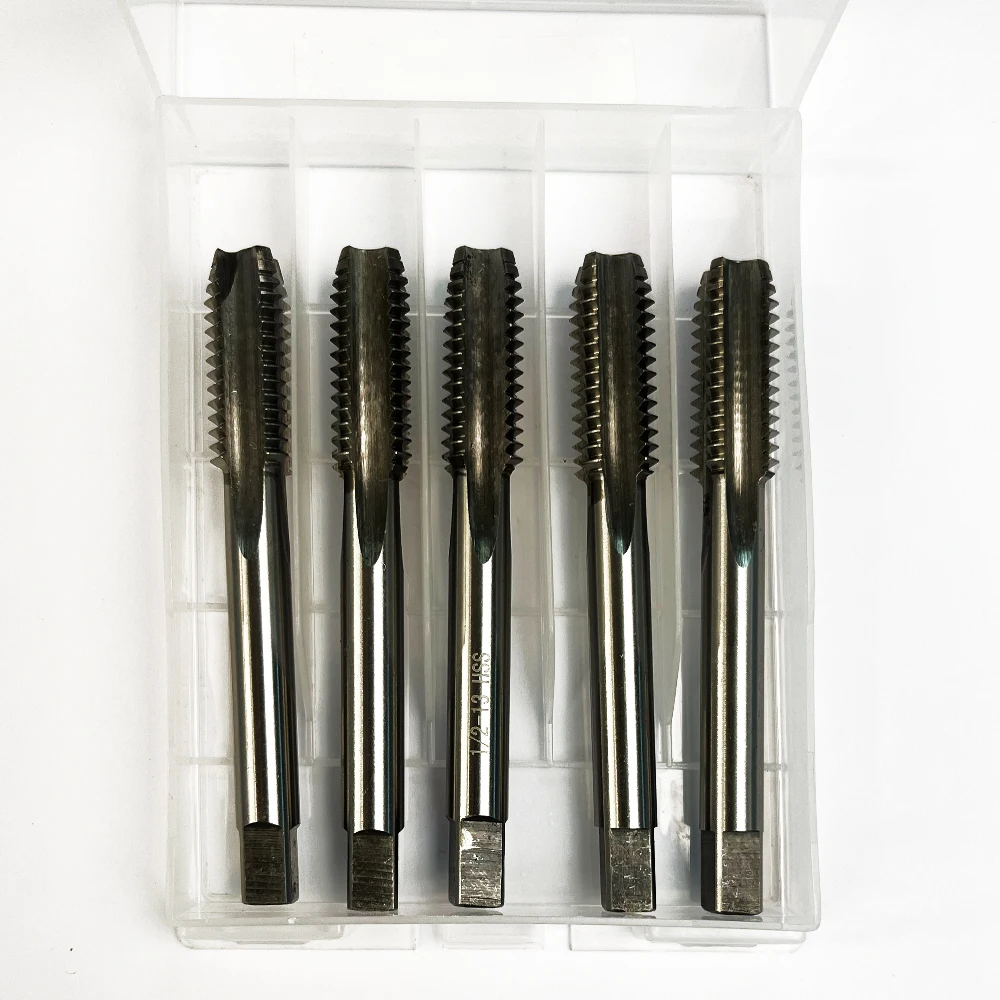 HUAZHICHUN-HSSメートルねじタップ、1/2 "-13、1個