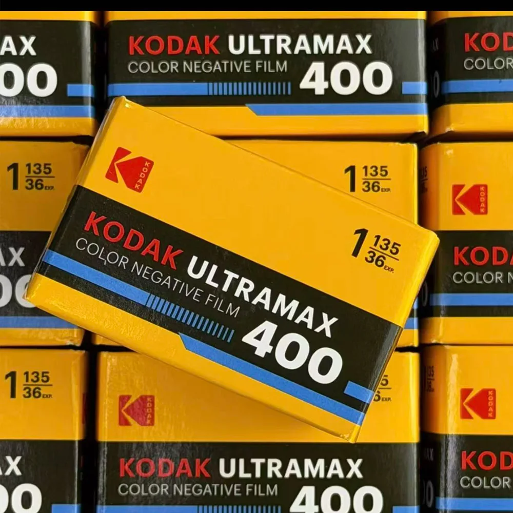 Nuevo Empaque, 36 Exposiciones por Rollo, Kodak UltraMax 400, 1, 2, 3, 5, 10 Rollos, C41, Grados de Lavado, Película a Color 135 para M35/H35 Fujifilm
