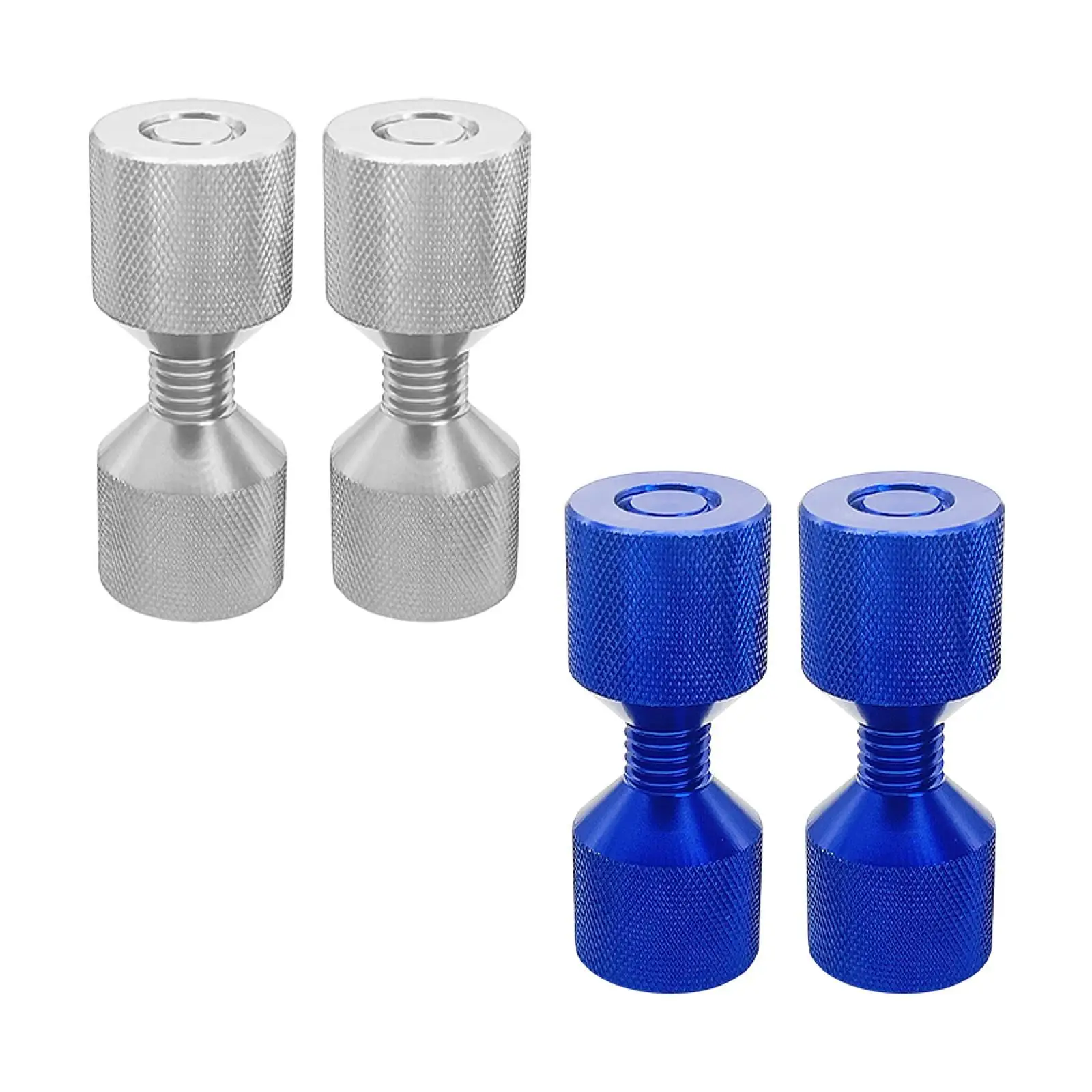 2 Pieces Flange Two Hole Pin Two Hole Alignment Pins Lightweight Construction Accessories O.D 1-1/8