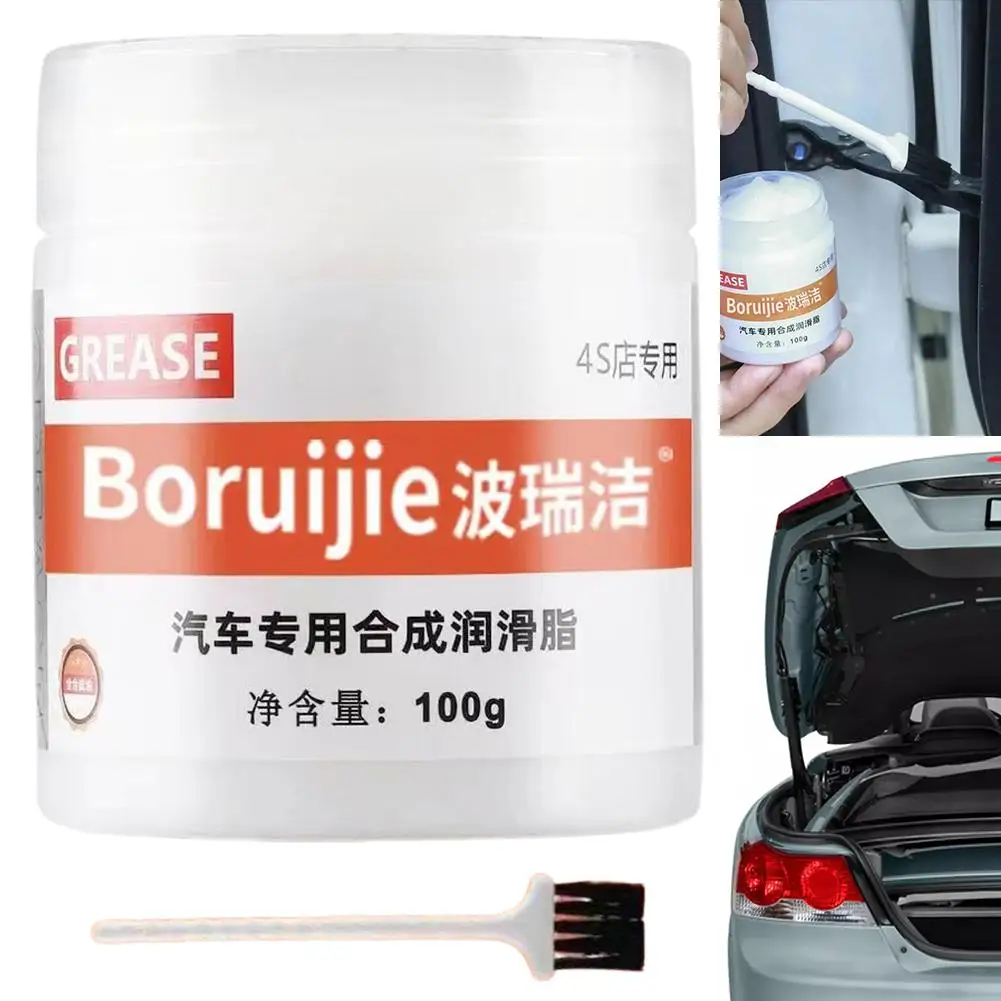 

Car Lubricant Grease O Maintenance Waterproof Seal Grease Lubricant 100g Garage Silicone Car Automotive Grease Door Oil J1L1