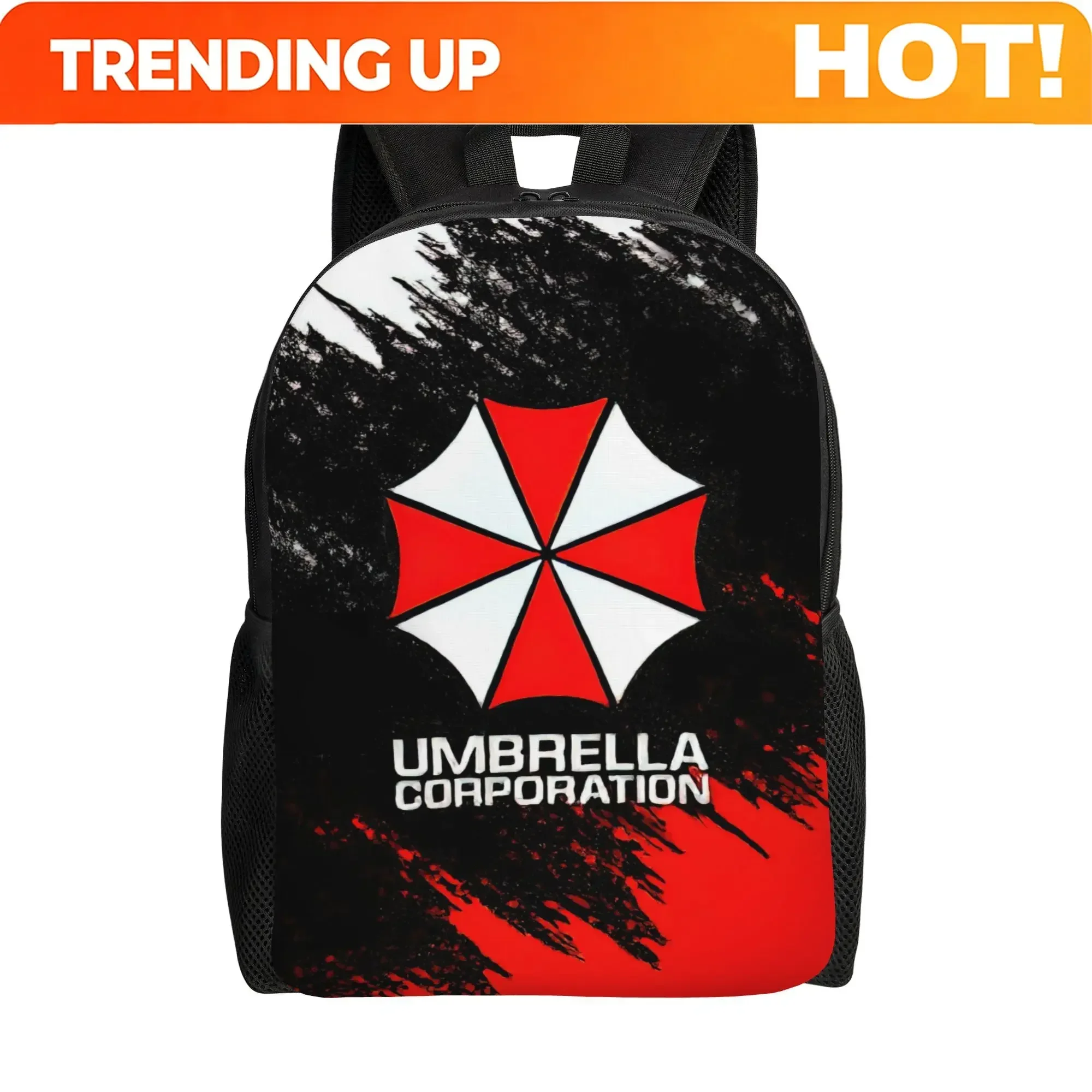 Custom Bag Umbrella Corps Backpack For Men Women Student Business Daypack Residents Evils Military Police Laptop Shoulder Bag Du