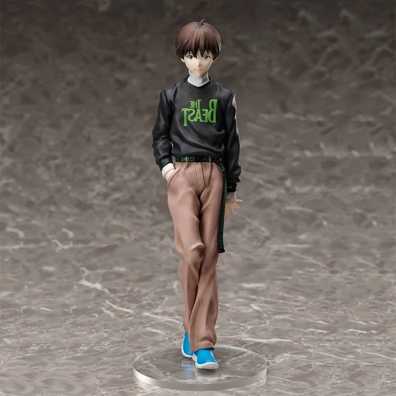 Stock Genuine HobbyMax Shinji Ikari EVANGELION Ver. RADIO EVA 1/7 25.5CM Anime Action Figures Collectable Model Toys Gifts