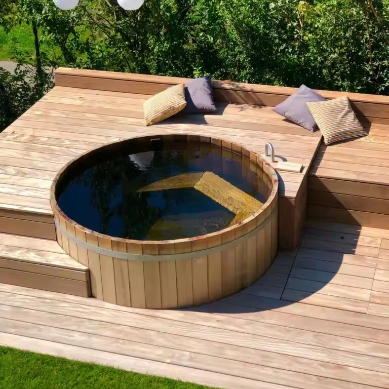 2024 New Outdoor Bathtubs And Wood Fired Hot Tub With