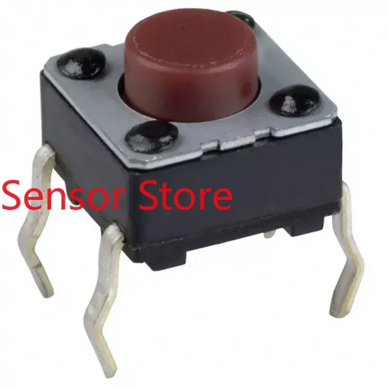10PCS EVQPAC05R 6*6*5 Tact Switch Straight Plug 4 Pins Vertical Button Micro-motion Long Life