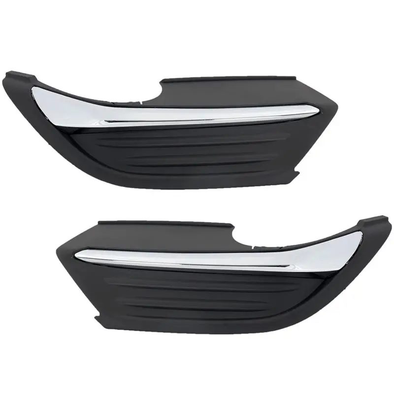 

Reliable-Accessories For Honda Accord 2018-2022 Rear Bumper Fog Lamp Grille Cover Trim Part Numbers 71515TVAA00 71510TVAA00