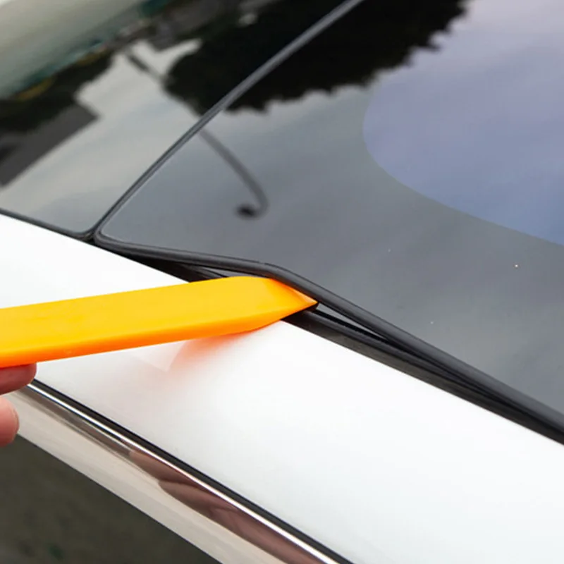 Per Tesla Modello 3/Y Parabrezza Tetto Parabrezza Riduzione del rumore Riduzione del rumore Kit di guarnizioni Tetto apribile Anello di tenuta in vetro Striscia Ricambi auto