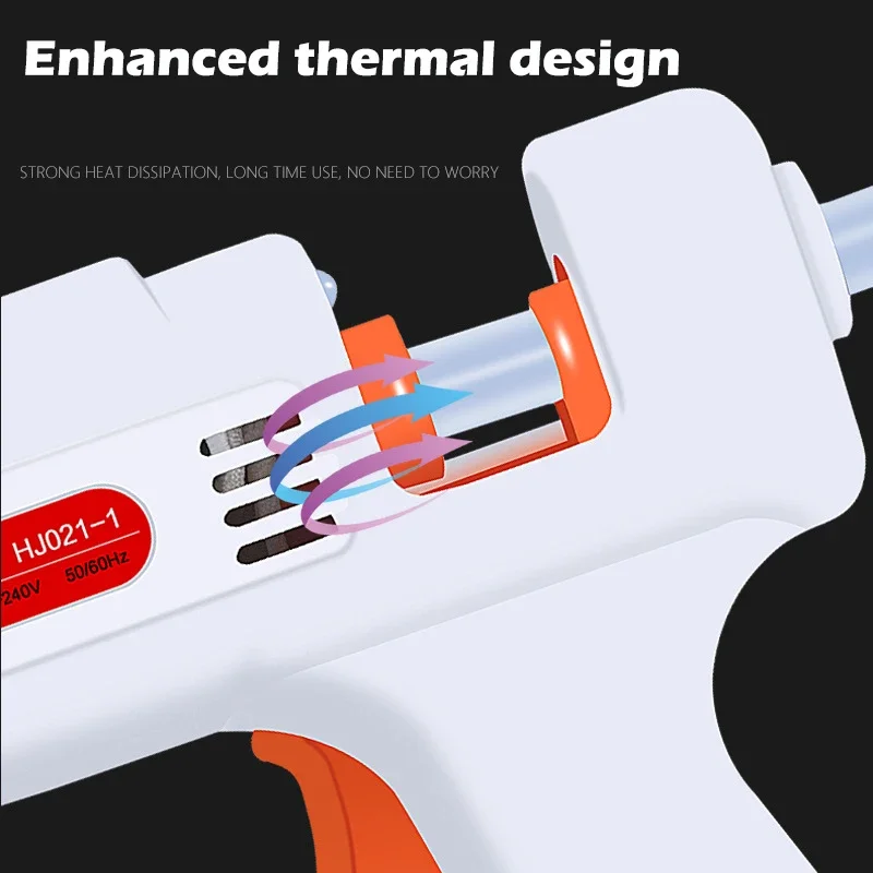 50W/100W/60-120W/150W Hot Melt Glue Gun 10 PCS Hot Melt Adhesive Stick Dual Power For Home Repairs,DIY Sealing Arts and Crafts