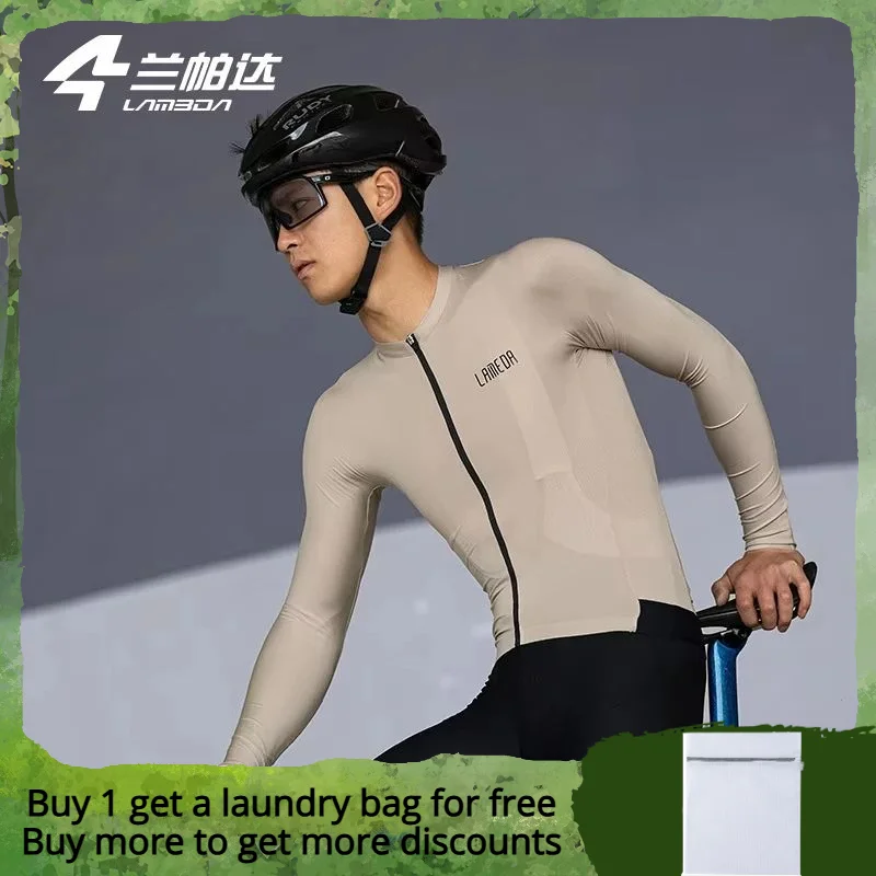 Lameda Men's Cycling Long Sleeve Cycling Jersey Mountain Bike Road Bike Professional Equipment Cycling Clothes For Men