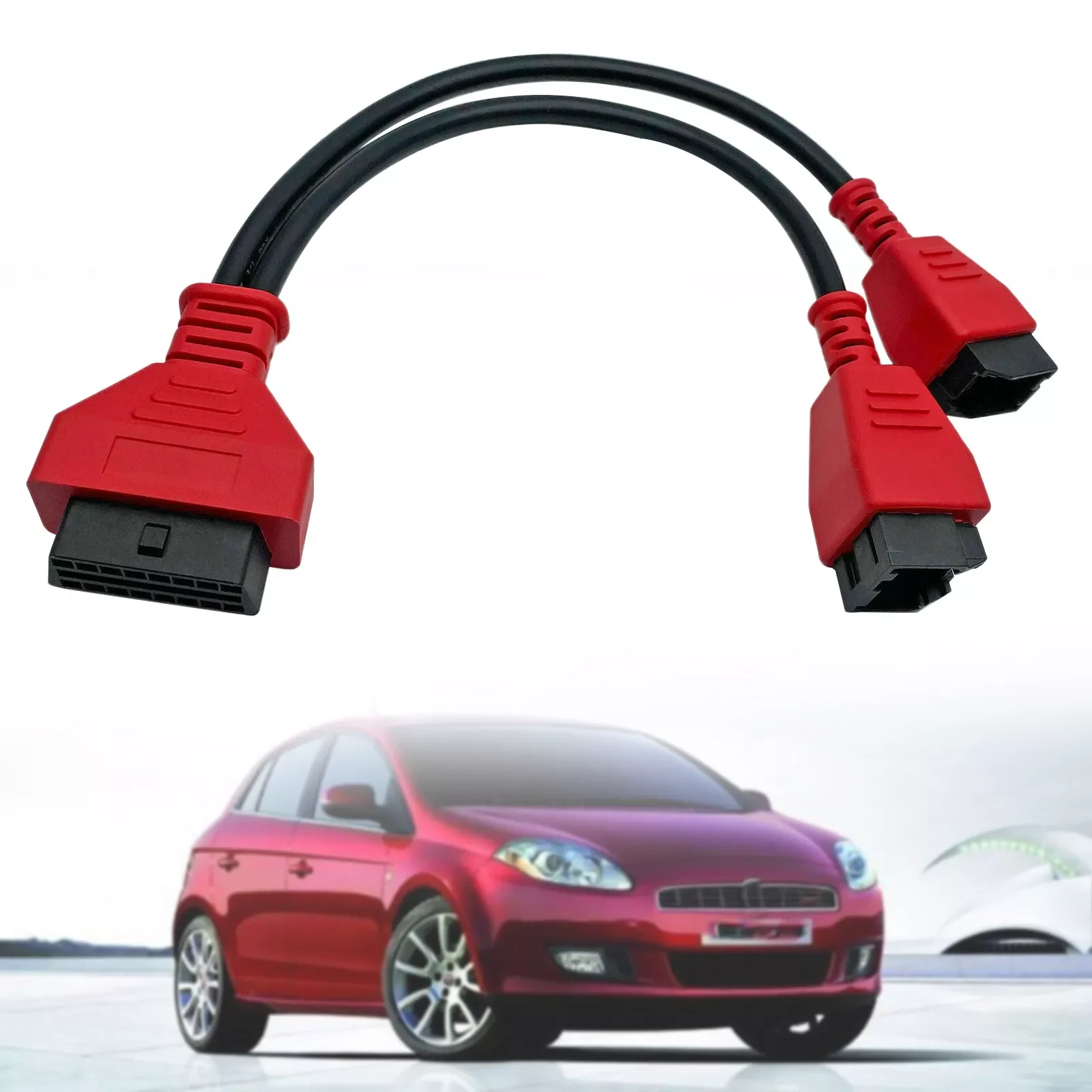 1pcs For Fiat Alfa Romeo Obd 12 + 8 Sgw Security Gateway Bypass Adapter Wires Cables Sockets Car Electronics Accessories