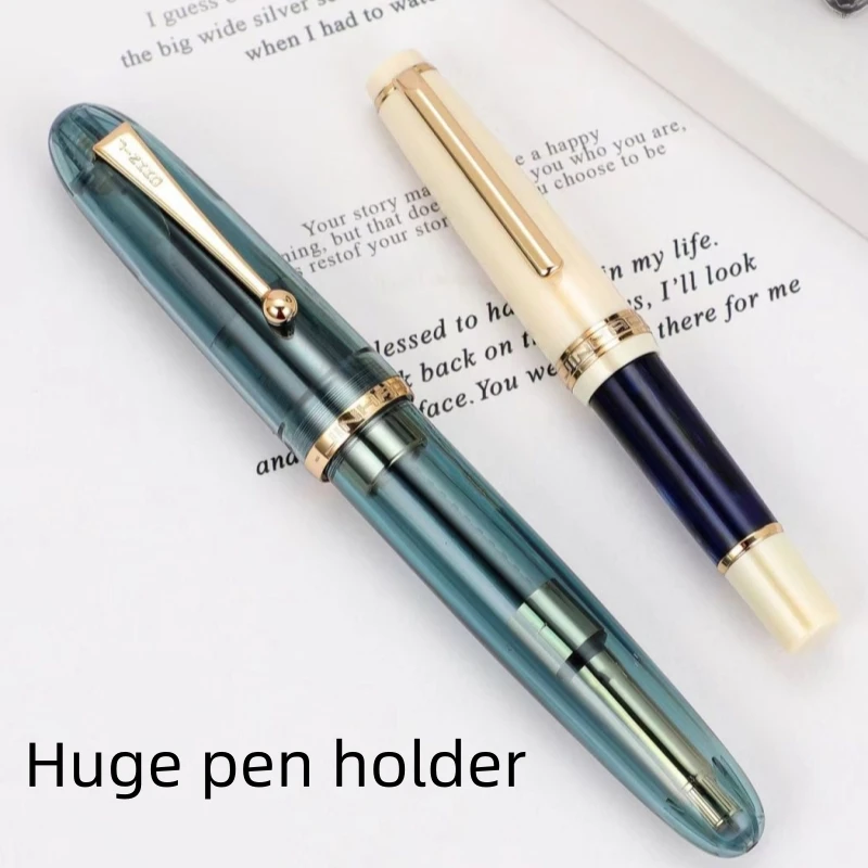 فاخر JINHAO 9019 متعدد الألوان حامل كبير قلم حبر مكتب المدرسة المورد تحويل حشو الكتابة أقلام الحبر لأفضل هدية