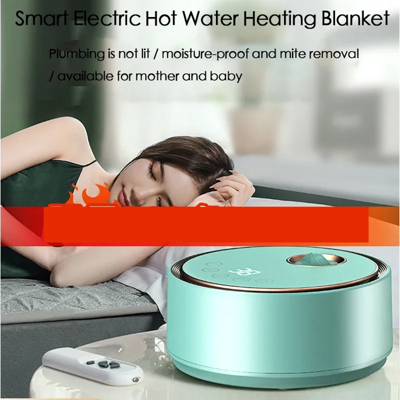 Plumbing electric blanket double water circulation safety non-radiation household water heating blanket bed kang constant