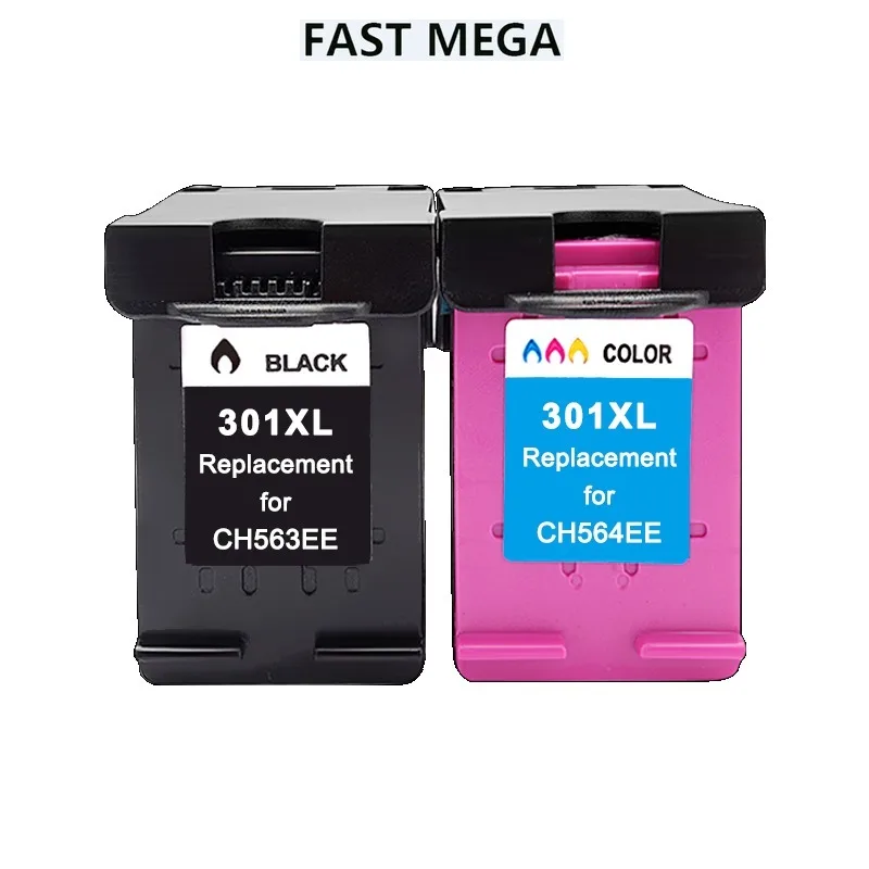 

Compatible with HP301 ink cartridges, suitable for European version HP DeskJet 2545 1000 1010 1050A 1510 15