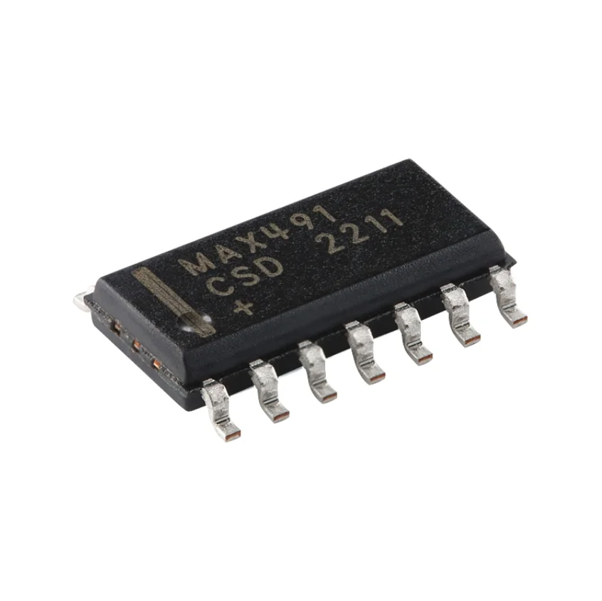 

5-100pcs MAX491CSD+T MAX491CSD MAX491 SOIC14 Transceiver RS422 RS485 100%New And Original