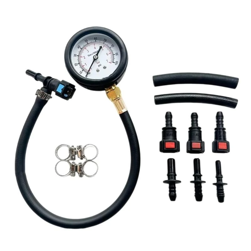 

P9FD Comprehensive Gas Pressure Testing Gauge With Clear Display for Motorcycle