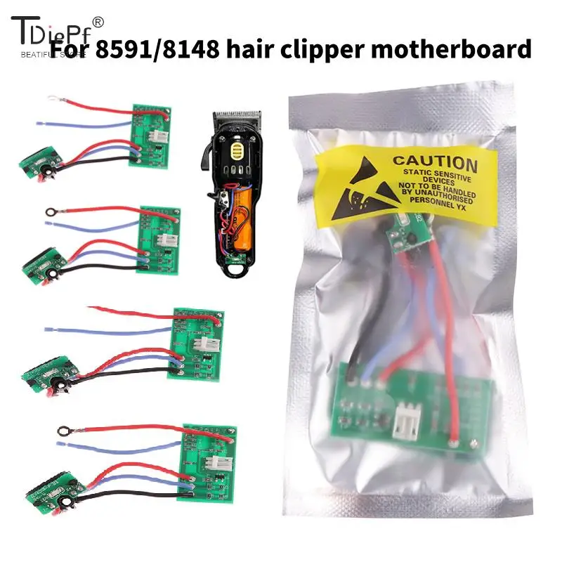 

New Electric Clipper Assembly Circuit Board Compatible with8591/8148 Hair Cutter Clippers Repair Part Accessories