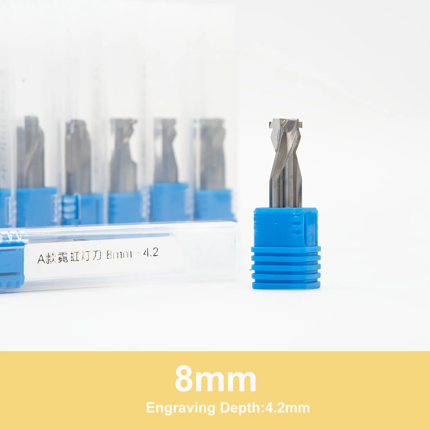 Imagem -05 - Acrílico Led Neon Sslotting Faca Mini Publicidade Palavras Light Strip Moldagem End Mill mm mm 12 mm Carboneto de Tungstênio