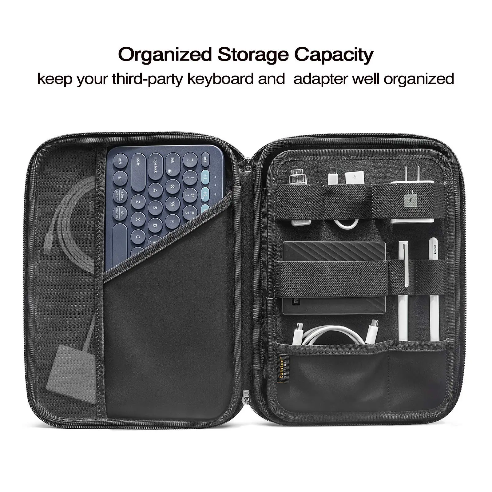 Tablet Bag For 2025 EVA Bag For 9-13 Inch Tablet Sleeve Case Fits iPad Air 11 10.9 inch iPad Pro 11 M4 iPad Pro 13 Inner Bag