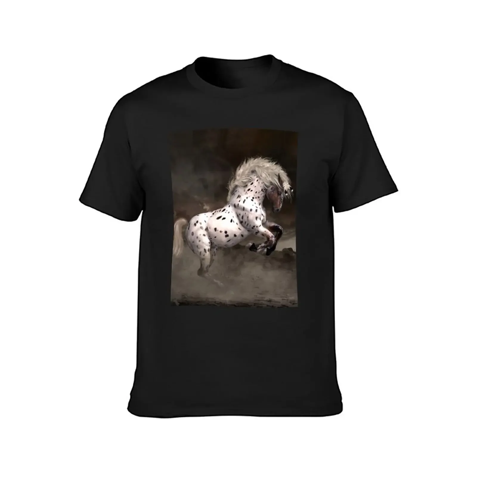 Leopard Appaloosa - Shiloh T-Shirt anime stuff blanks quick drying street wear mens clothes