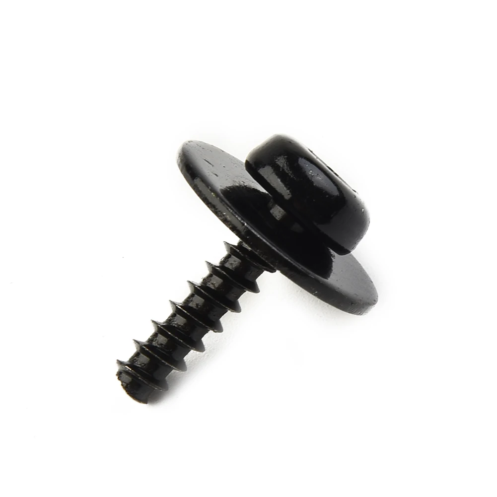 10x Under-Engine Shield Air Dam Deflector Torx Screw Bolt For Ford Focus Escape 20mm Quality-Black-Accessories For Vehicles