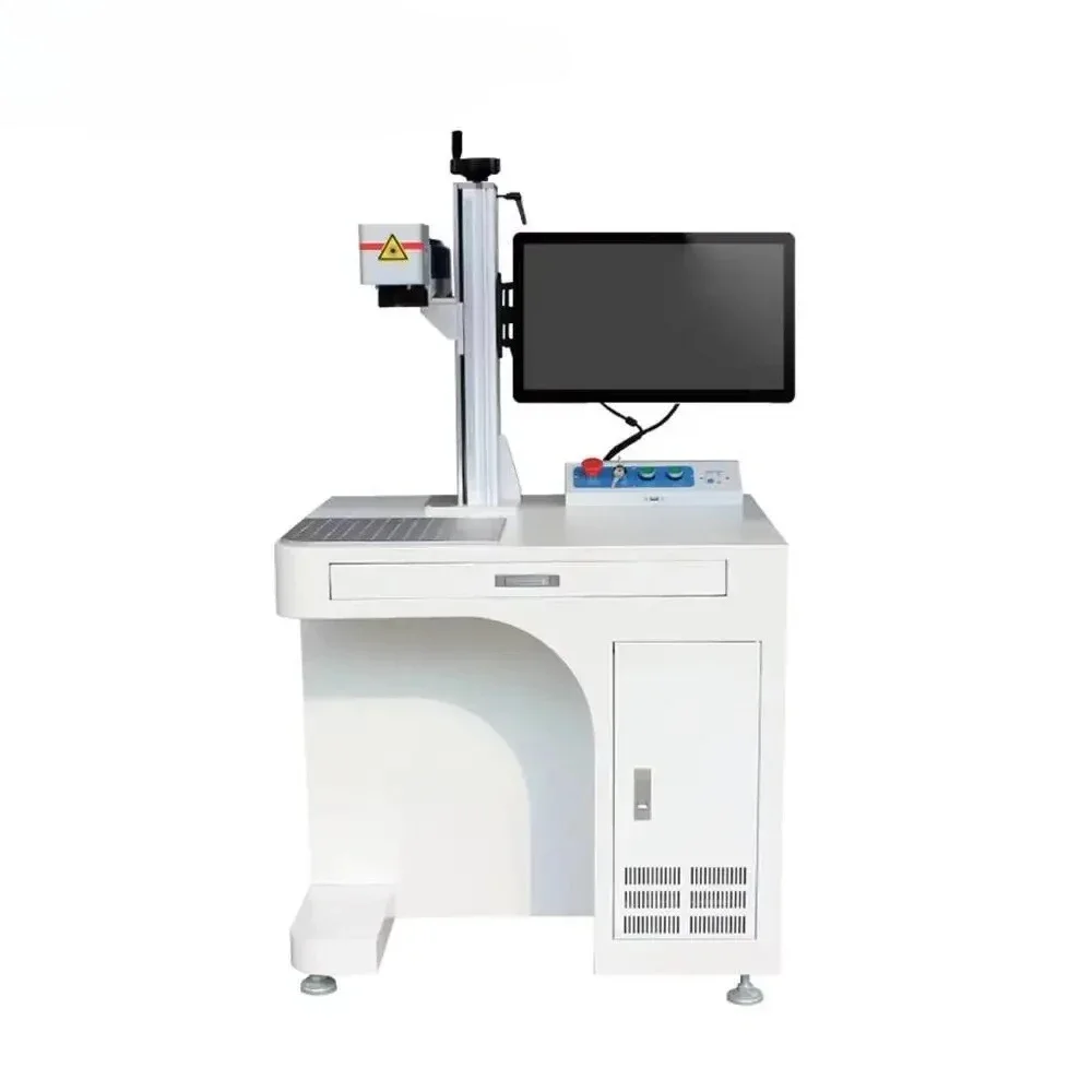 

Raycus MAX Source 20W 30W 50W 100W Fiber Marking Hine For Metal Laser Engraver