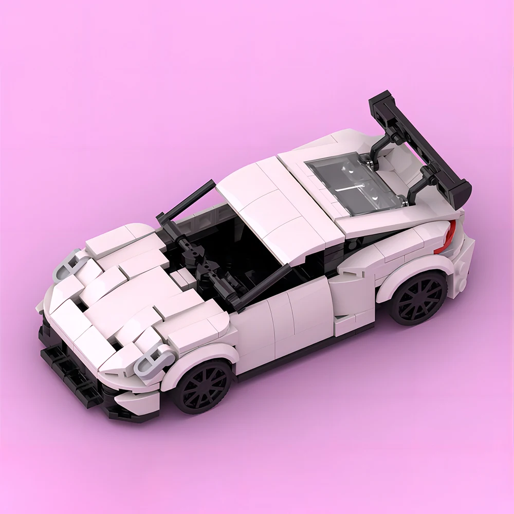 355PCS MOC Speed Champion Brand Sports Car City Racing Model Building Block Technology Car Creative DIY Children's Toy Gift