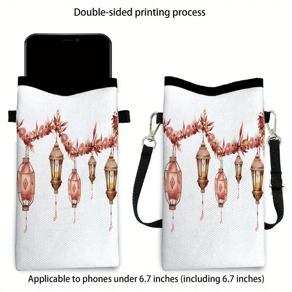 

Lantern Phone Bag Adjustable and Detachable Strap Designed Exclusively for Women Crossbody Bag Convertible Shoulder Bag1.20