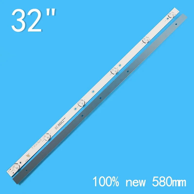 LED 백라이트 스트립, 32 인치 JL.D32061330-081AS-M FZD-03, E348124, MS-L1343, L2202, L1074, V2, 2-6-3030-300MA-36V, 6LED, 2 개, 신제품