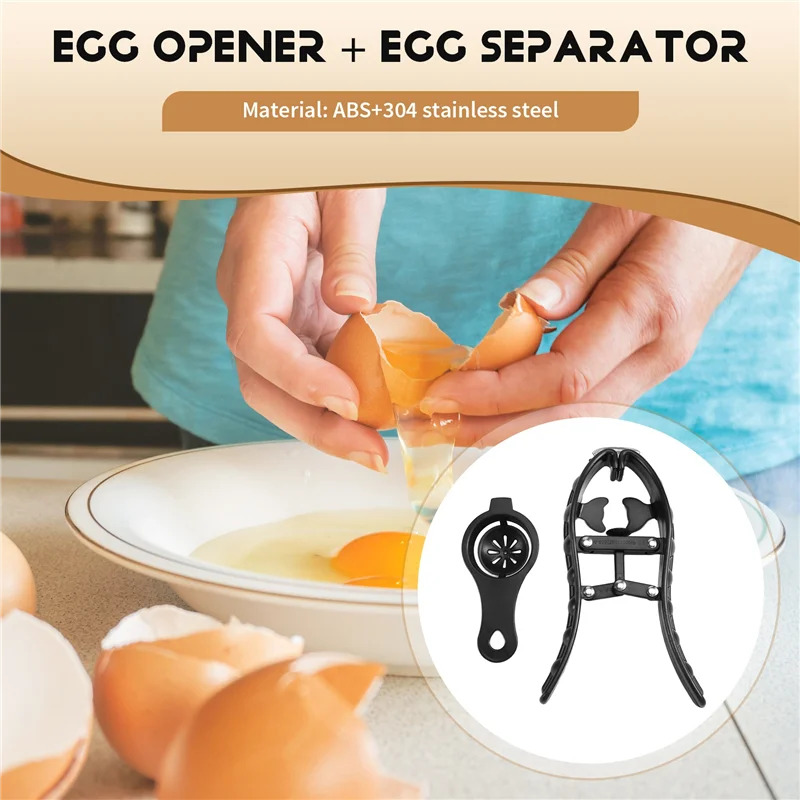 Kitchen Gadgets To Have - Y17A Combinatie eieropener en schaalsnijder, automatische