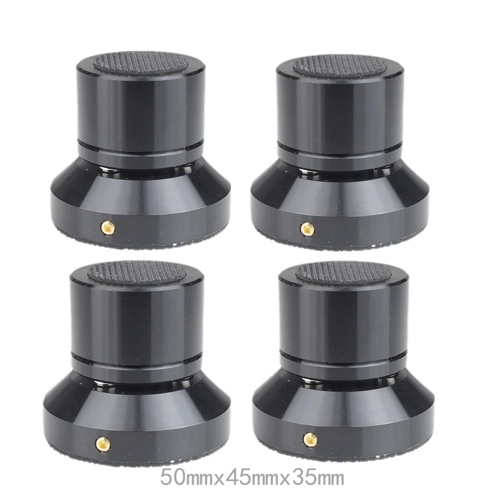 Podstawa głośnika amortyzator ołów stop regulowany podkładka pod tacę kulka ceramiczna stopa głośnik stojak izolacja stopy Spike 50mm x 45mm x 35mm