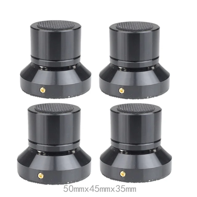 Podstawa głośnika amortyzator ołów stop regulowany podkładka pod tacę kulka ceramiczna stopa głośnik stojak izolacja stopy Spike 50mm x 45mm x 35mm