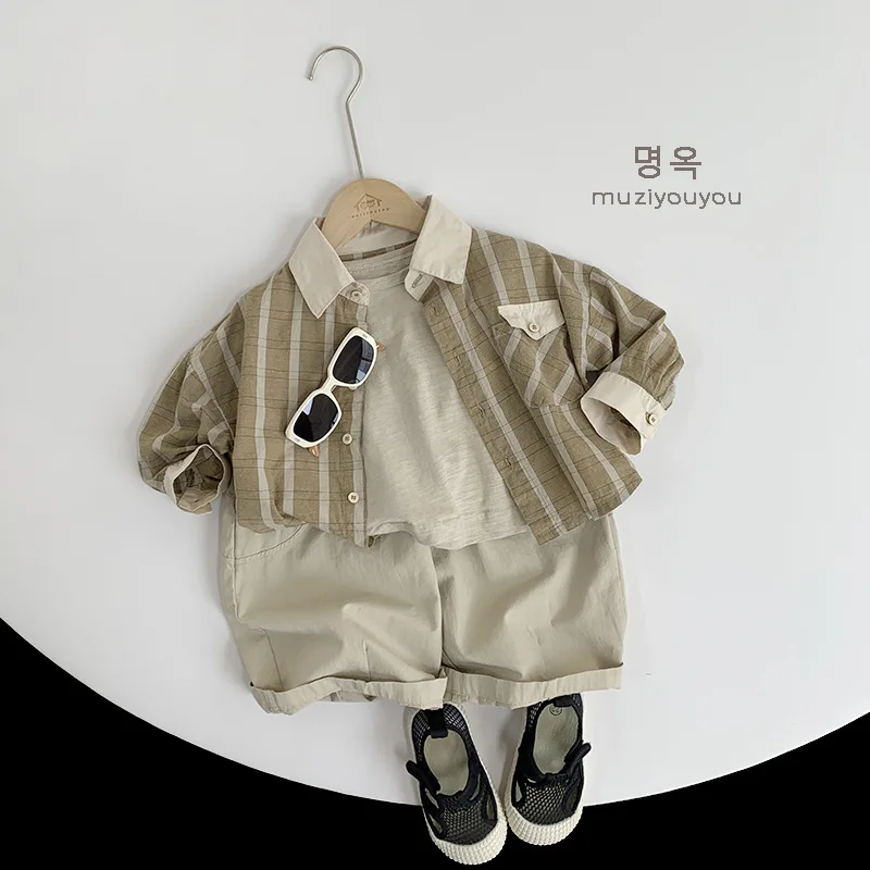 2026 Summer New Children Casual Pants Loose Girls Harem Pants Solid Baby Cotton Trousers Kids Mosquito Resistant Pants For Boys