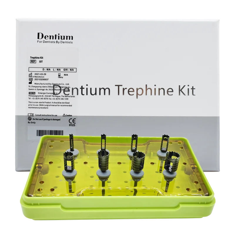 Kit de trépan dentaire Dentium XIT, ensemble d'outils d'implant