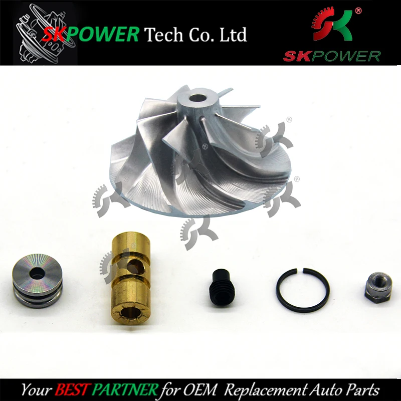 GTD1244VZ Turbo Kits 813860 MFS Milling Wheel 04L253016HV for VW Golf VII 1.6 TDI 77Kw 105HP CLHA Turbo 04L253016HX 2012-
