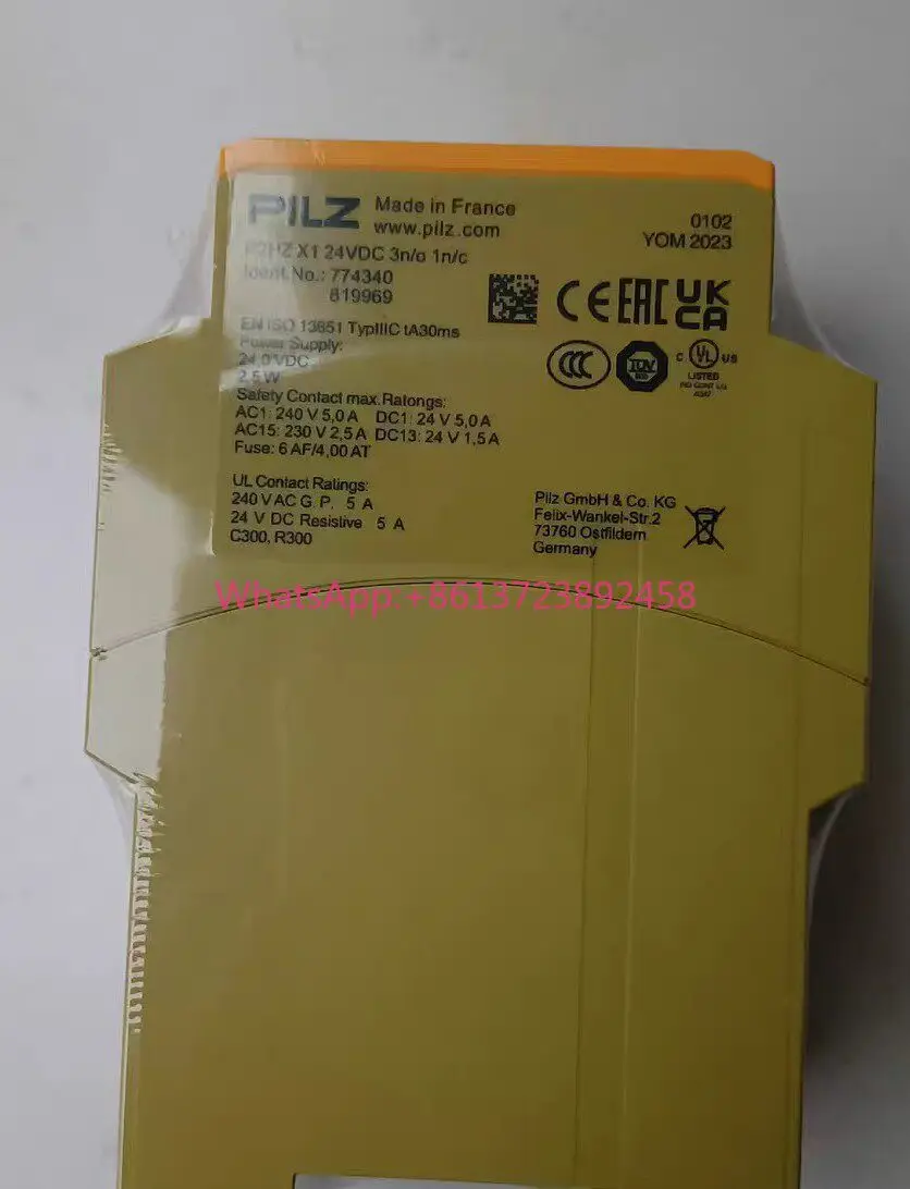 Pilz 774340 brand new genuine unit price pilz safety relay in stock