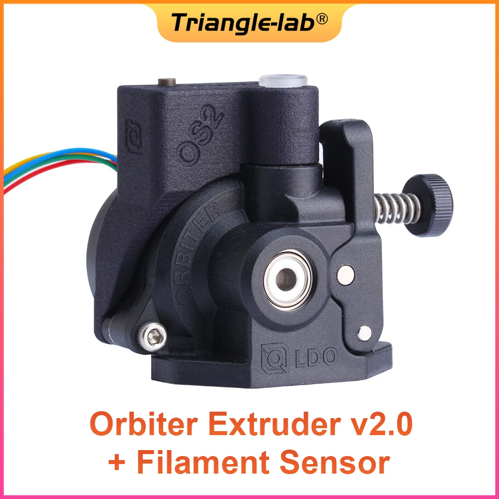 

Trianglelab Orbiter Extruder V2 Filament Sensor LDO MOTOR Double Gear Direct Drive Compatible DDE V2 ender3 CR10 PLA PEI TPU ABS