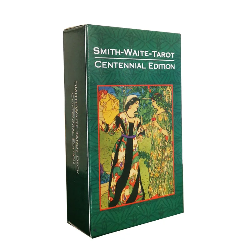 Tarot oracle card mysterious divination comics Tarot card female girl card game board game English playing cards with PDF guide