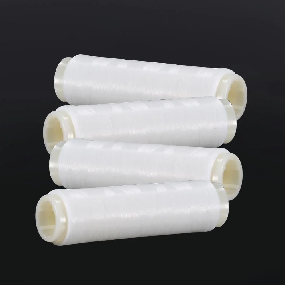 Pack of 4Pcs 200M High Tensile Elastic Bait Thread Sea Fishing Bait Lure Line Bait Saver Nylon for Pesca Fishing Accessories