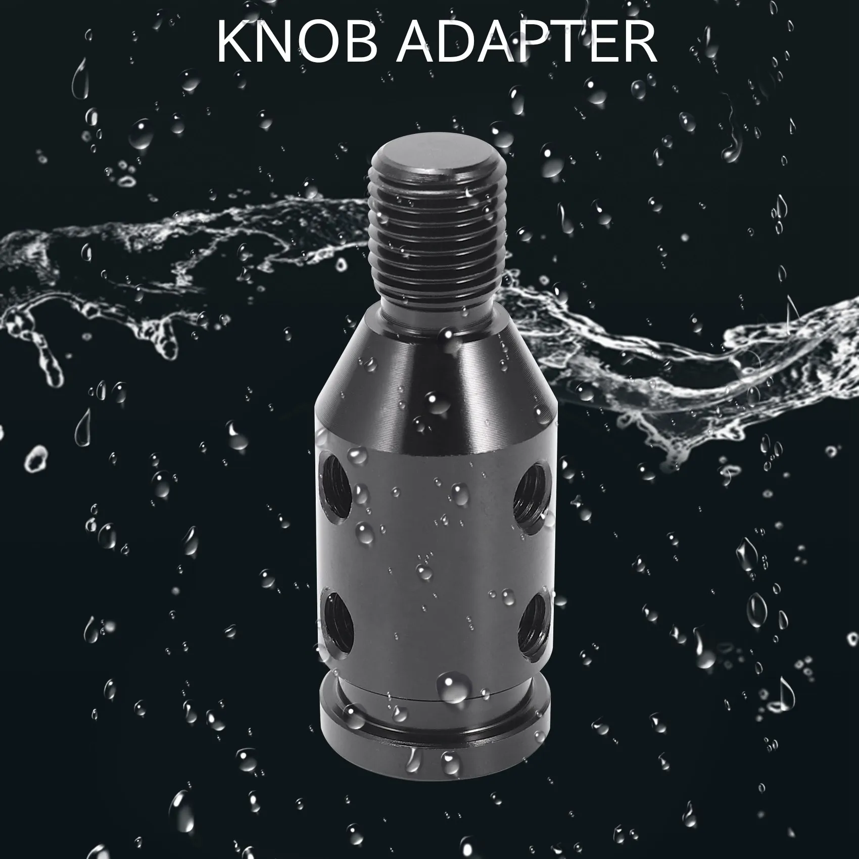 Superior-Universal Aluminum Shift Knob Adapter For Non Threaded Shifters 12X1.25Mm,Car Accessories