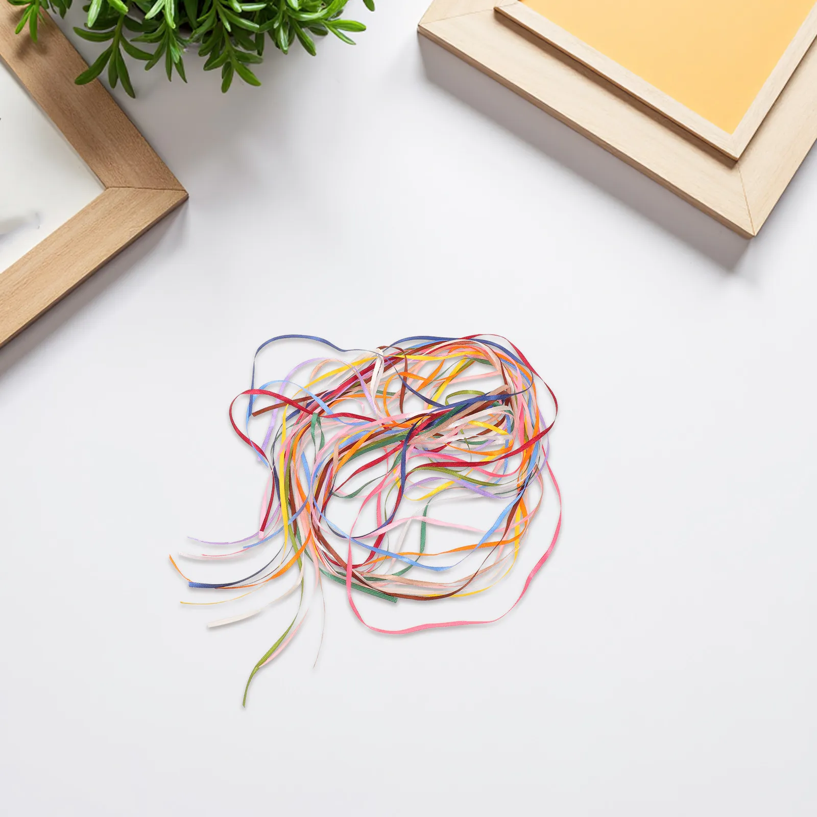 15Pcs Bookmark Tassel Straps Handmade Decorative Reading Tabs for Books Journals Crafting Ribbon Page Marker DIY Supplies