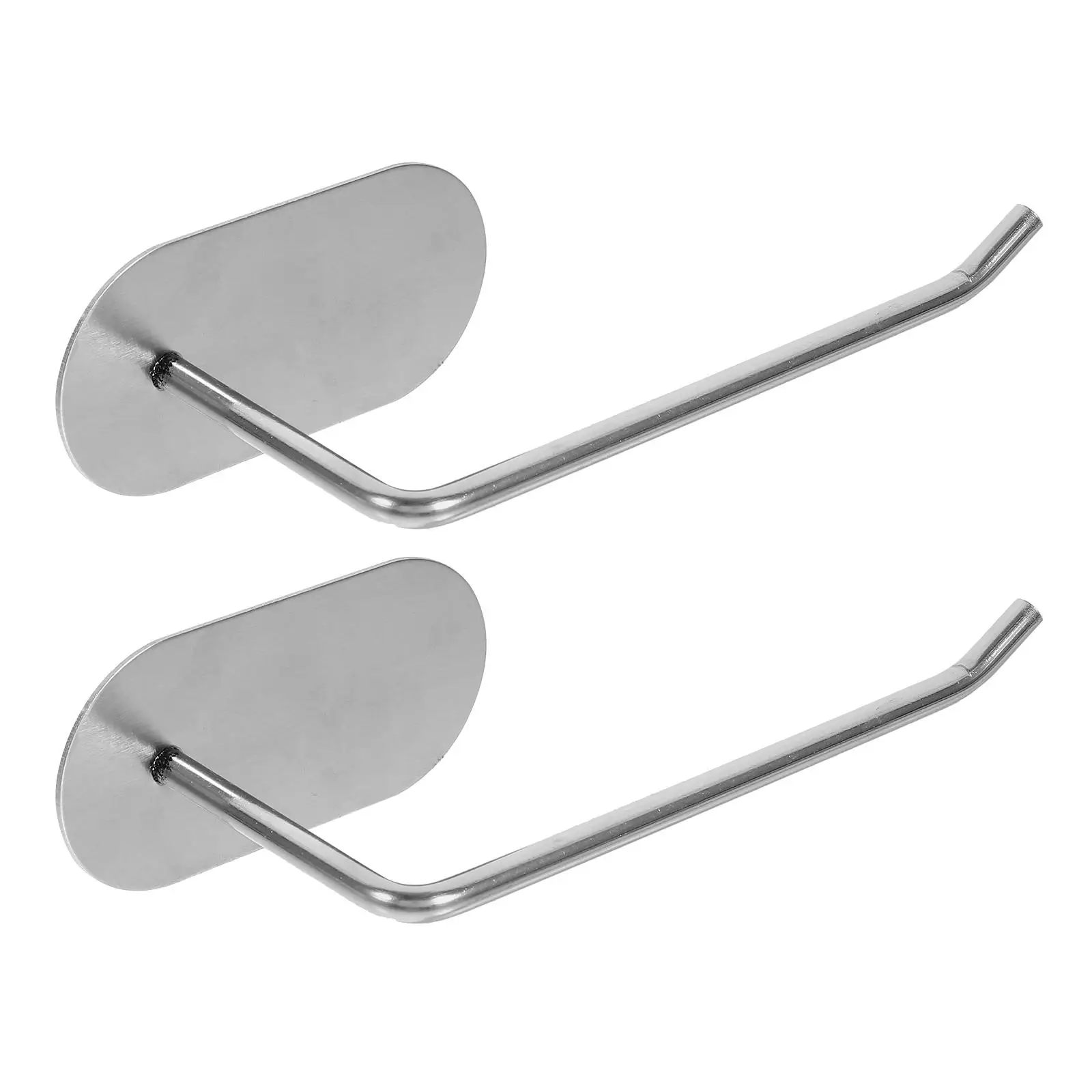

2 Pcs Stainless Steel Cup Lid Storage Rack Small Size Back Glue Wall Mount Kitchen Tumbler Bottle ganizer Countertop Coffee Mug