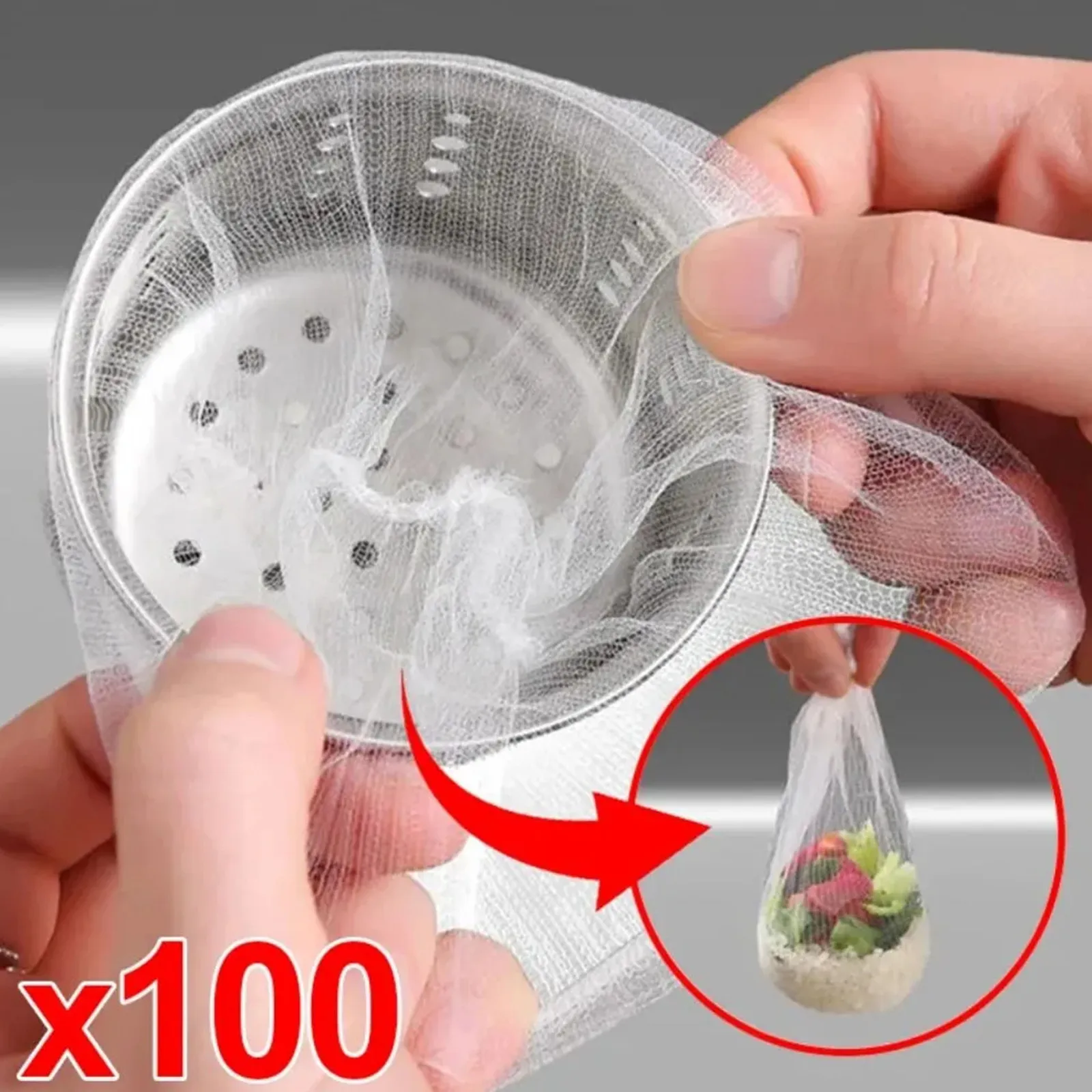 Multifunctional Kitchen Sink Filter Screen Disposable Sink Filter Screen Vegetable Basin Sink Cleaning Net Bag Floor Net