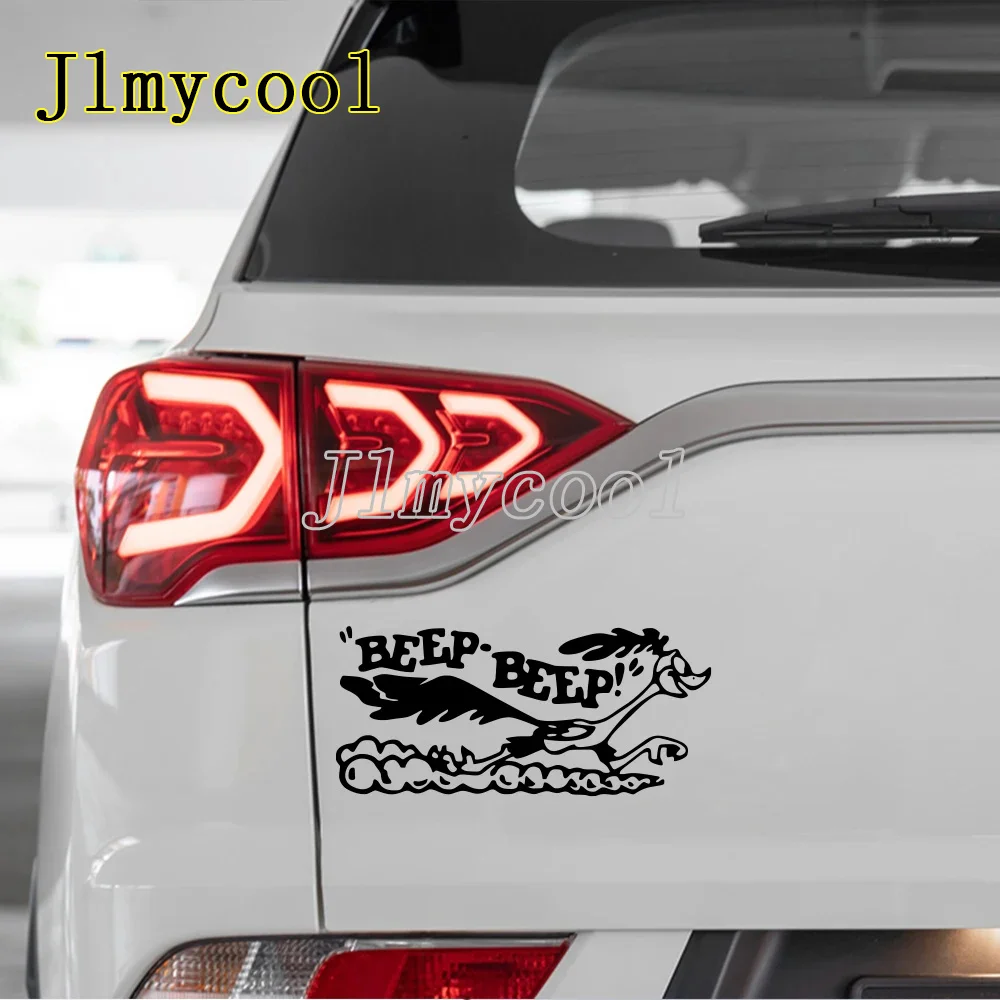 

DIY Road Runner Sticker Cartoon Old Fast Car Truck Laptop Decal Decal Viny Wraps Kits Decoration Auto Para Tuning Accessories