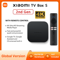 Xiaomi Mi TV Box S 2nd Gen Global Version Smart TV Box Media Player 4K Ultra HD BT5.2 2GB 8GB Android Google TV Google Assistant